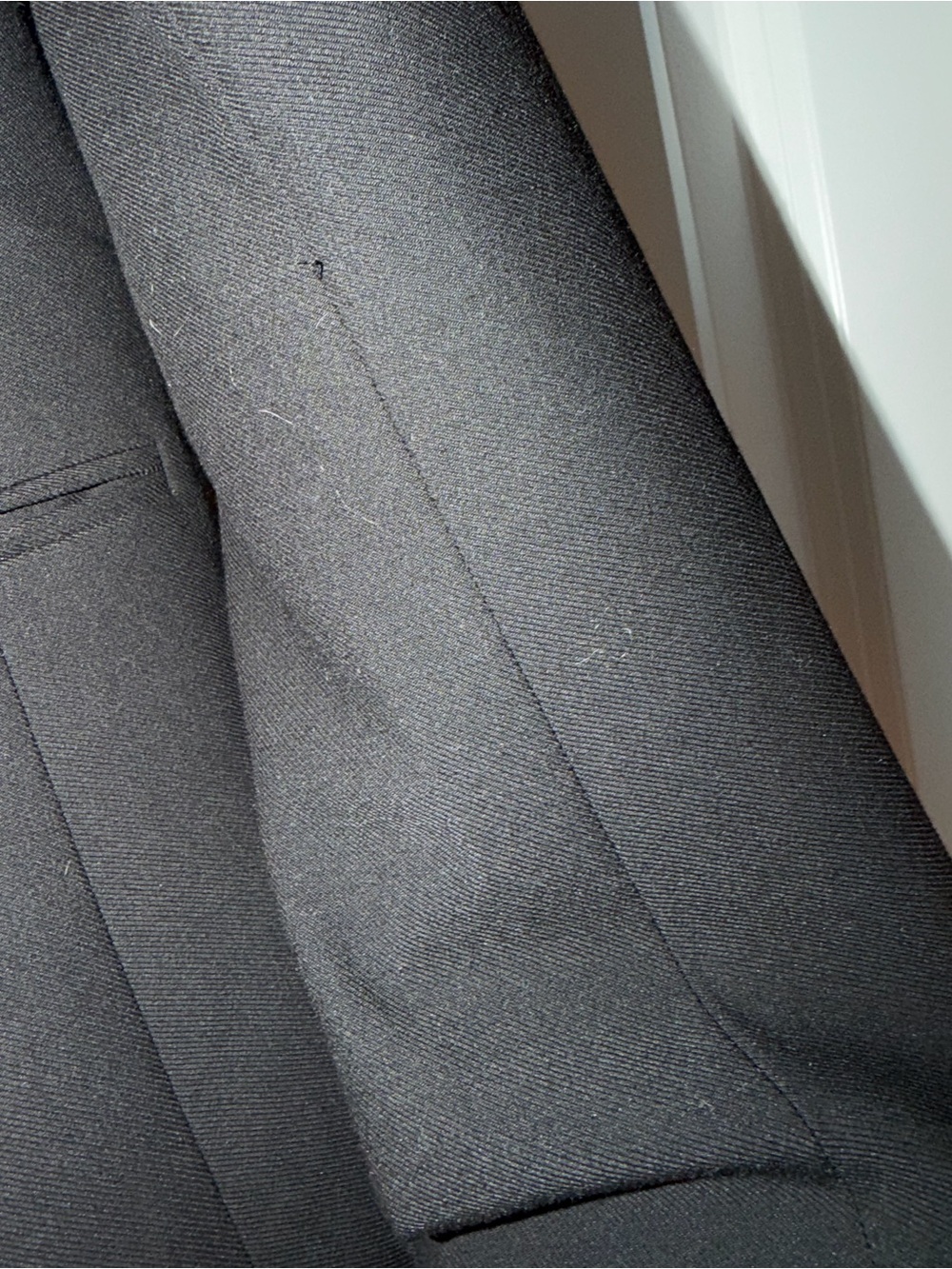 Ann Taylor Black Collarless Tailored Blazer - Picture 4 of 6
